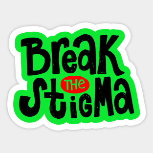 End The Stigma Merch Sticker